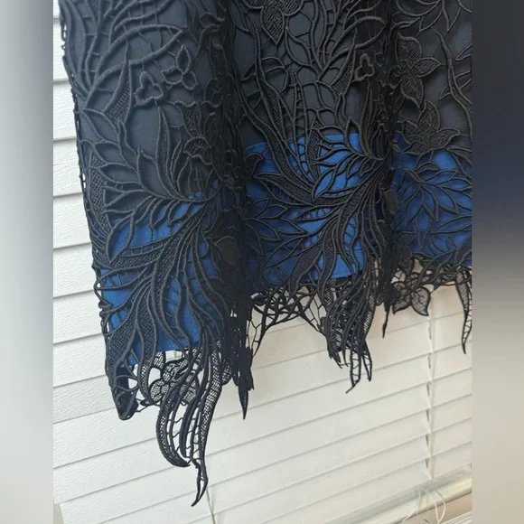 Self Portrait Clementine embroidered guipure lace dress